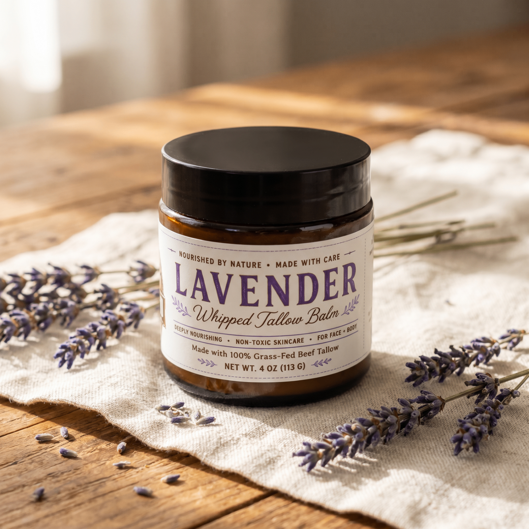 Lavender Whipped Tallow Balm